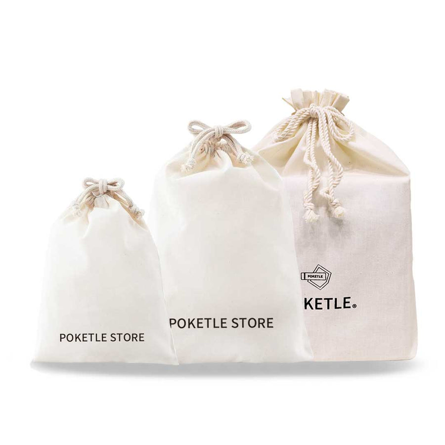 ギフト対応】コットンギフトバッグ M/L/LL – POKETLE
